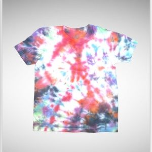 Girls 8 | #3 Three Hand-dyed Tye-Dye T-shirts